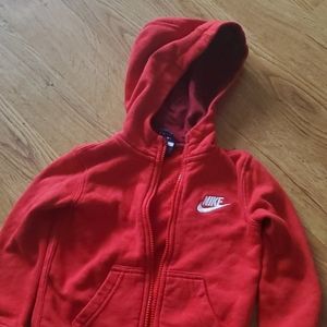 Long sleeved Nike hoodie